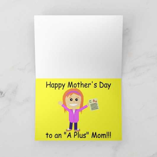 Muttertagskarte Karte (Innenseite)