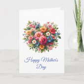Muttertagskarte Karte (Vorderseite)