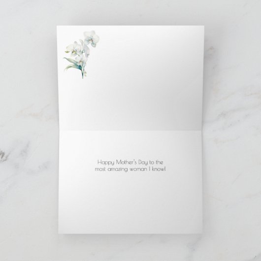 Muttertagskarte Karte (Innenseite)