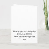 Muttertagskarte Karte (Rückseite)