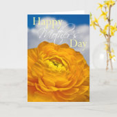 Muttertagskarte Karte (Gelbe Blume)
