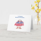 Muttertagskarte Karte (Gelbe Blume)