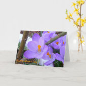 Muttertagskarte Karte (Gelbe Blume)