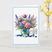 Muttertagskarte Karte (Gelbe Blume)