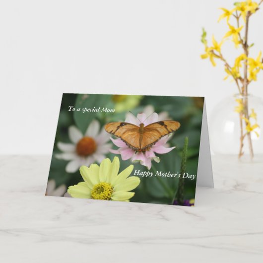 Muttertagskarte Karte (Gelbe Blume)