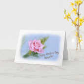 Muttertagskarte Karte (Gelbe Blume)