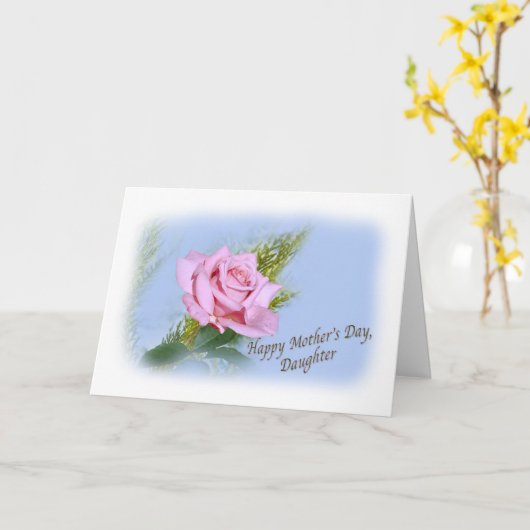 Muttertagskarte Karte (Gelbe Blume)