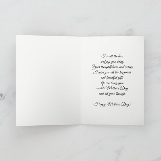 Muttertagskarte Karte (Innenseite)