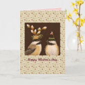 Muttertagskarte Karte (Gelbe Blume)