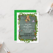 Muttertagskarte Karte (Vorderseite/Rückseite Beispiel)