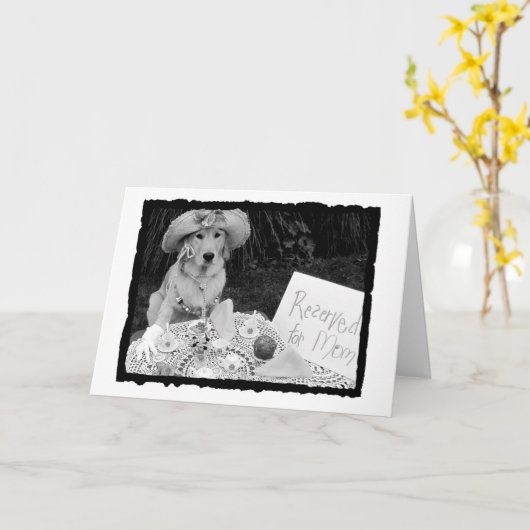 Muttertagskarte Karte (Gelbe Blume)