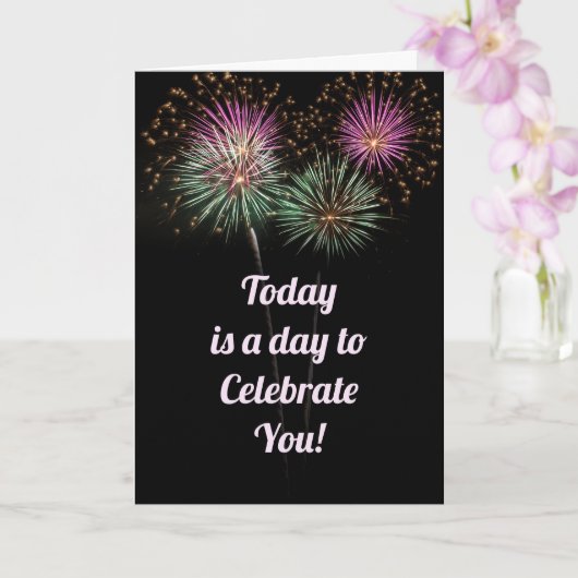 Muttertagskarte Karte (Orchidee)