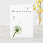 Muttertagskarte Karte (Gelbe Blume)