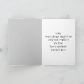 Muttertagskarte Karte (Innenseite)