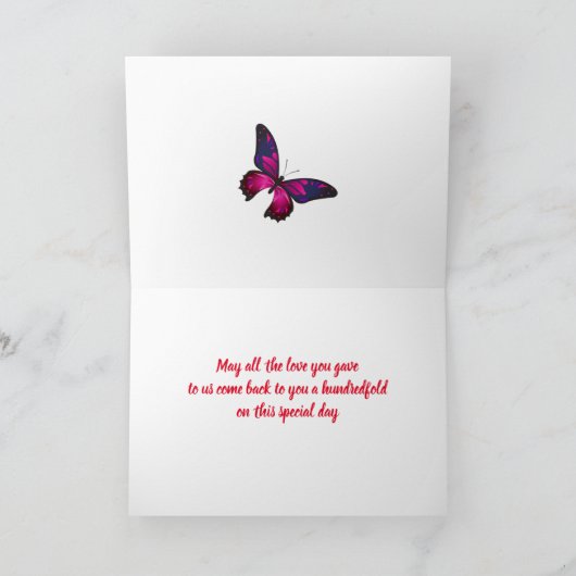 Muttertagskarte Karte (Innenseite)