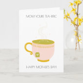 Muttertagskarte Karte (Gelbe Blume)