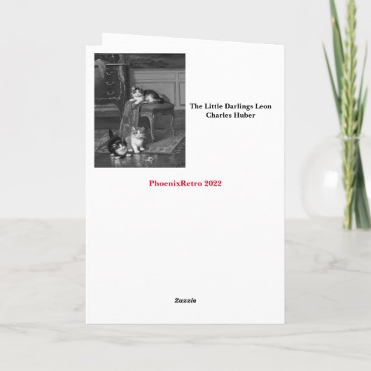 Muttertagskarte Karte (Rückseite)