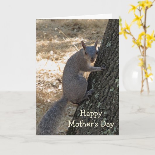 Muttertagskarte Karte (Gelbe Blume)