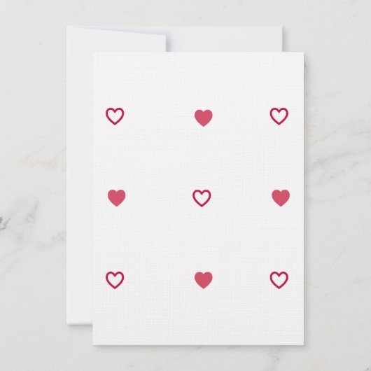 Muttertagskarte Karte (Rückseite)