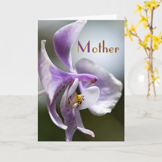 Muttertagskarte Karte (Gelbe Blume)