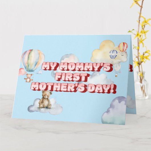 Muttertagskarte Karte (Gelbe Blume)