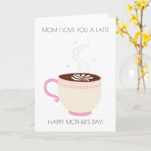 Muttertagskarte Karte (Gelbe Blume)