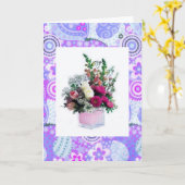 Muttertagskarte Karte (Gelbe Blume)