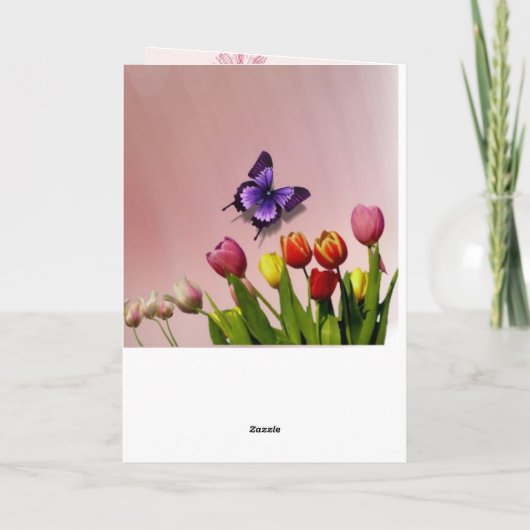 Muttertagskarte Karte (Rückseite)