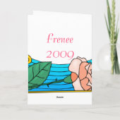 Muttertagskarte Karte (Rückseite)