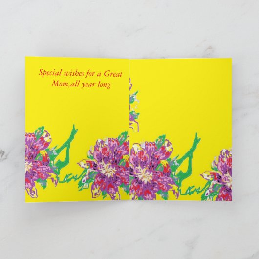 Muttertagskarte Karte (Innenseite)