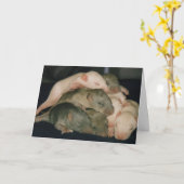 Muttertagskarte Karte (Gelbe Blume)