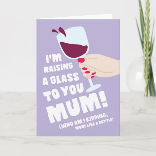 Muttertagskarte Karte (Vorderseite)