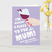 Muttertagskarte Karte (Gelbe Blume)