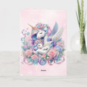 Muttertagskarte. :-) karte (Rückseite)