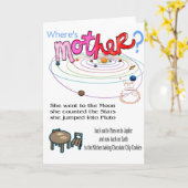 Muttertagskarte Karte (Gelbe Blume)