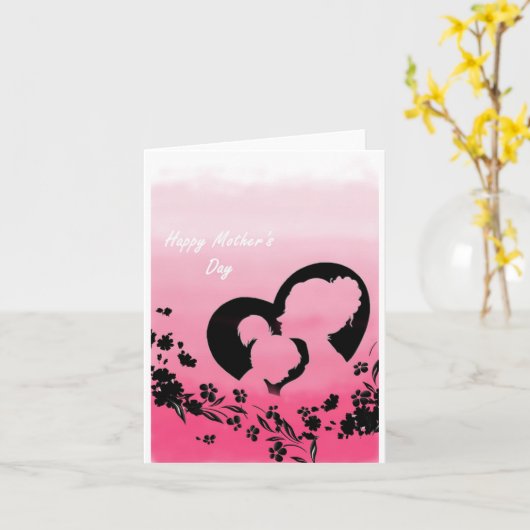 Muttertagskarte Karte (Gelbe Blume)