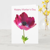 Muttertagskarte Karte (Gelbe Blume)