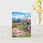 Muttertagskarte Karte (Gelbe Blume)