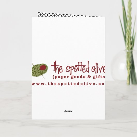 Muttertagskarte Karte (Rückseite)