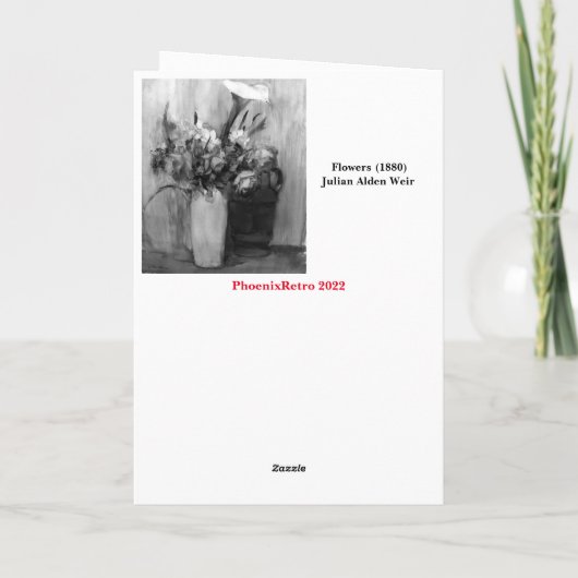 Muttertagskarte Karte (Rückseite)