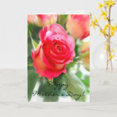 Muttertagskarte Karte (Gelbe Blume)