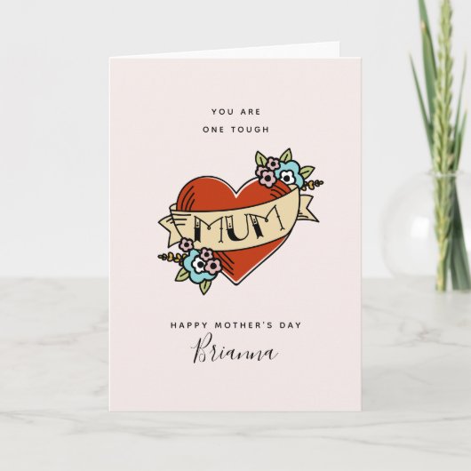 Muttertagskarte Karte (Vorderseite)