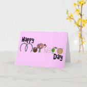 Muttertagskarte Karte (Gelbe Blume)