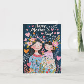Muttertagskarte Karte (Vorderseite)
