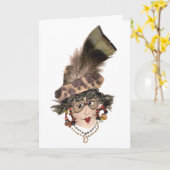 Muttertagskarte Karte (Gelbe Blume)