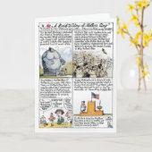 Muttertagskarte Karte (Gelbe Blume)