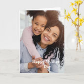 Muttertagskarte Karte (Gelbe Blume)