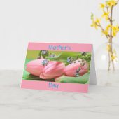 Muttertagskarte Karte (Gelbe Blume)
