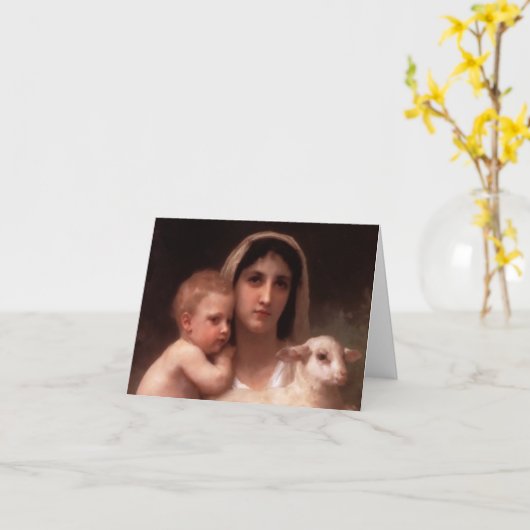 Muttertagskarte Karte (Gelbe Blume)