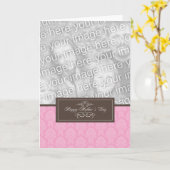 Muttertagskarte Karte (Gelbe Blume)